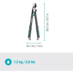 GARDENA Astschere EnergyCut Pro S (grau/türkis, 60cm) 8 GARDENA Astschere EnergyCut Pro S (grau/türkis, 60cm) -ALTERNATE GARDENA Astschere EnergyCut Pro S@@100081886 2