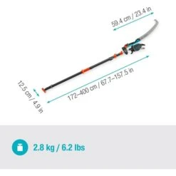 GARDENA Baumschere Und Strauchschneider StarCut Pro L Set (grau/orange, 175cm - 400cm, T-Griff, Set Mit StarCut Säge) -ALTERNATE GARDENA Baumschere und Strauchschneider StarCut Pro L Set@@100081814 2