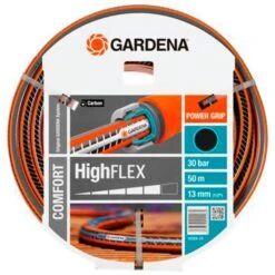 GARDENA Comfort HighFLEX Schlauch 13mm (1/2") (grau/orange, 50 Meter)