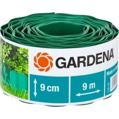 GARDENA Raseneinfassung, 9cm Hoch, Begrenzung