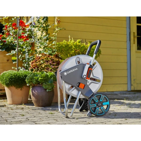 GARDENA Schlauchwagen CleverRoll M Metall 3 GARDENA Schlauchwagen CleverRoll M Metall – Bild 3