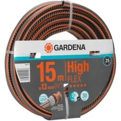 GARDENAComfort HighFLEX Schlauch 13mm (1/2") (grau/orange, 15 Meter)