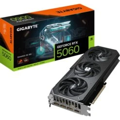 GIGABYTE GeForce RTX 5060 GAMING OC 8GB, Grafikkarte (DLSS 4, 3x DisplayPort, 1x HDMI 2.1)