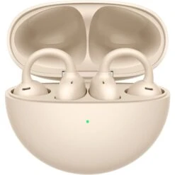 Huawei FreeClip, Kopfhörer (beige, Bluetooth, USB-C)