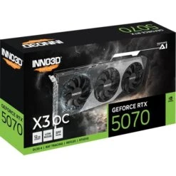 INNO3D GeForce RTX 5070 X3 OC, Grafikkarte (DLSS 4, 3x DisplayPort, 1x HDMI 2.1) -ALTERNATE INNO3D GeForce RTX 5070 X3 OC Grafikkarte@@100119303 2