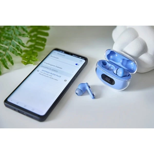 Intenso Buds Plus T315AE, Headset (blau) 7 Intenso Buds Plus T315AE, Headset (blau) – Bild 7