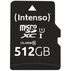 Intenso Premium 512 GB MicroSDXC, Speicherkarte -ALTERNATE Intenso Premium 512 GB microSDXC Speicherkarte@@1563626 2