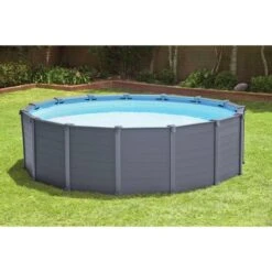 Intex Frame Pool Set Graphit Ø 478 X 124cm, Schwimmbad -ALTERNATE Intex Frame Pool Set Graphit 478 x 124cm Schwimmbad@@1851480 5