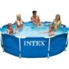 Intex Frame Pool Set Rondo, Ø 305cm X 76cm, Schwimmbad