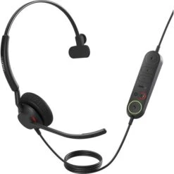 Jabra Engage 40 Link, Headset (schwarz, Mono, UC, USB-A)