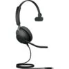 Jabra Evolve2 40 SE, Headset (schwarz, Mono, USB-C, MS)