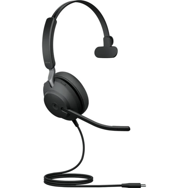 Jabra Evolve2 40 SE, Headset (schwarz, Mono, USB-C, MS) 1 Jabra Evolve2 40 SE, Headset (schwarz, Mono, USB-C, MS)