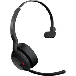 Jabra Evolve2 55, Headset (schwarz, Mono, Microsoft Teams, USB-A, Link380a)