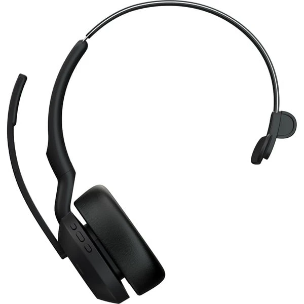 Jabra Evolve2 55, Mit Ladestation, Headset (schwarz, Mono, UC, USB-A, Link380a) 3 Jabra Evolve2 55, Mit Ladestation, Headset (schwarz, Mono, UC, USB-A, Link380a) – Bild 3