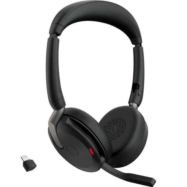 Jabra Evolve2 65 Flex Duo WLC, Mit Ladepad, Headset 1 Jabra Evolve2 65 Flex Duo WLC, Mit Ladepad, Headset