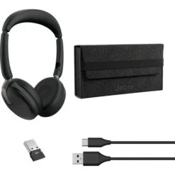 Jabra Evolve2 65 Flex Duo, Headset (schwarz, Stereo, UC, USB-A, Link380a) 9 Jabra Evolve2 65 Flex Duo, Headset (schwarz, Stereo, UC, USB-A, Link380a) -ALTERNATE Jabra Evolve2 65 Flex Duo Headset@@1906934 4