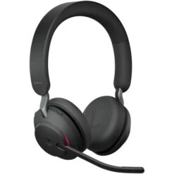 Jabra Evolve2 65, Headset (schwarz, UC, USB-A, Ladestation)