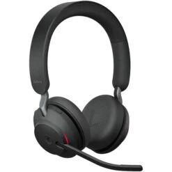 Jabra Evolve2 65, Headset (schwarz, UC, USB-C, Ladestation)