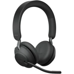 Jabra Evolve2 65, Headset (schwarz, Microsoft Teams, USB-C, Ladestation)