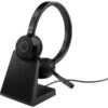 Jabra Evolve 65 TE - USB-A UC Stereo, Headset (Stereo, USB-A, Bluetooth, UC, Mit Ladestation)