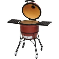 Kamado Joe Holzkohlegrill Classic (rot/schwarz, Ø 46cm) -ALTERNATE Kamado Joe Holzkohlegrill Classic@@9ggffk03 2