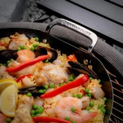 Kamado Joe Karbonstahl Paella Pfanne (schwarz) -ALTERNATE Kamado Joe Karbonstahl Paella Pfanne@@100024024 4
