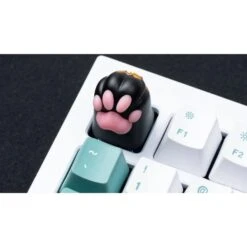 Keychron Kitty Paw Aluminum Alloy Artisan Keycap, Tastenkappe (schwarz/rosa) -ALTERNATE Keychron Kitty Paw Aluminum Alloy Artisan Keycap Tastenkappe@@1909313 5