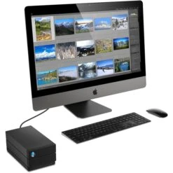 LaCie 2big RAID 28 GB, Externe Festplatte (schwarz, USB-C 3.2 (10 Gbit/s)) -ALTERNATE LaCie 2big RAID 28 GB Externe Festplatte@@100022803 5