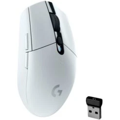 Logitech G305 LIGHTSPEED Gaming, Gaming-Maus (weiß)
