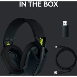 Logitech G435 LIGHTSPEED, Gaming-Headset (schwarz, USB-C, Bluetooth) -ALTERNATE Logitech G435 LIGHTSPEED Gaming Headset@@1782301 9