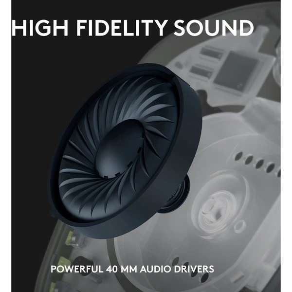 Logitech G435 LIGHTSPEED, Gaming-Headset (blau, USB-C, Bluetooth) 4 Logitech G435 LIGHTSPEED, Gaming-Headset (blau, USB-C, Bluetooth) – Bild 4