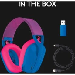 Logitech G435 LIGHTSPEED, Gaming-Headset (blau, USB-C, Bluetooth) 19 Logitech G435 LIGHTSPEED, Gaming-Headset (blau, USB-C, Bluetooth) -ALTERNATE Logitech G435 LIGHTSPEED Gaming Headset@@1782308 9