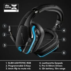 Logitech G935, Gaming-Headset -ALTERNATE Logitech G935 Gaming Headset@@1513612 5