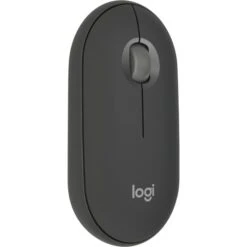 Logitech Pebble Mouse 2 M350s, Maus (graphit, Bluetooth, Für Windows/macOS/iPadOS/Android/ChromeOS/Linux)