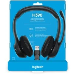 Logitech USB Headset H390 -ALTERNATE Logitech USB Headset H390@@906606 39