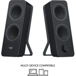 Logitech Z207, PC-Lautsprecher (schwarz, Bluetooth, Klinke) -ALTERNATE Logitech Z207 PC Lautsprecher@@1406007 4