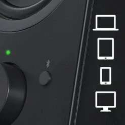 Logitech Z207, PC-Lautsprecher (schwarz, Bluetooth, Klinke) -ALTERNATE Logitech Z207 PC Lautsprecher@@1406007 6