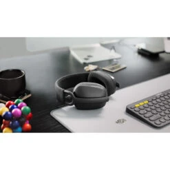 Logitech Zone Vibe Wireless, Headset (graphit, Teams Version Mit USB-C-Dongle) 11 Logitech Zone Vibe Wireless, Headset (graphit, Teams Version Mit USB-C-Dongle) -ALTERNATE Logitech Zone Vibe Wireless Headset@@100146427 4