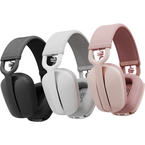 Logitech Zone Vibe Wireless, Headset (graphit, Teams Version Mit USB-C-Dongle) 6 Logitech Zone Vibe Wireless, Headset (graphit, Teams Version Mit USB-C-Dongle) – Bild 6