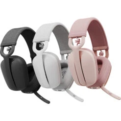 Logitech Zone Vibe Wireless, Headset (graphit, Teams Version Mit USB-C-Dongle) 13 Logitech Zone Vibe Wireless, Headset (graphit, Teams Version Mit USB-C-Dongle) -ALTERNATE Logitech Zone Vibe Wireless Headset@@100146427 6