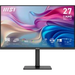 MSI Modern MD272UPHGDE, LED-Monitor (68.6 Cm (27 Zoll), Schwarz, UltraHD/4K, IPS, KVM) -ALTERNATE MSI Modern MD272UPHGDE LED Monitor@@100149489 3