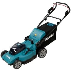 Makita Akku-Rasenmäher DLM480CT2, 36Volt (2x18Volt) (blau/schwarz, 2x Li-Ionen Akku 5,0Ah) -ALTERNATE Makita Akku Rasenm her DLM480CT2 36Volt 2x18Volt @@100054861 2
