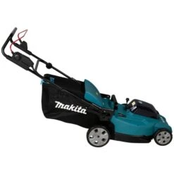 Makita Akku-Rasenmäher DLM480CT2, 36Volt (2x18Volt) (blau/schwarz, 2x Li-Ionen Akku 5,0Ah) -ALTERNATE Makita Akku Rasenm her DLM480CT2 36Volt 2x18Volt @@100054861 4