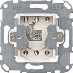 Merten Tastschalter Einsatz Zwei Polig Rollladentaster Typ 318901 Unterputz, Tastenschalter (Retail)