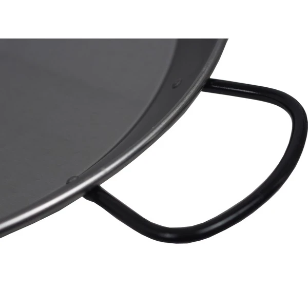 Moesta PAN'BBQ Set Für Smokin' PizzaRing, Für 47cm + 50cm Kugelgrill, Pfanne (silber) – Bild 4