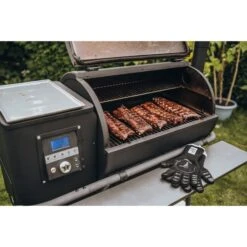 Moesta Sheriff Pelletgrill, Inkl. Frontablage PaperPlank Black Und Haken -ALTERNATE Moesta Sheriff Pelletgrill inkl Frontablage PaperPlank black und Haken@@1899587 6