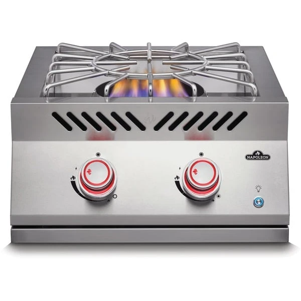 Napoleon 700-Einbau Power-Wokbrenner, Gaskocher (edelstahl, Mit Edelstahl-Deckel) 3 Napoleon 700-Einbau Power-Wokbrenner, Gaskocher (edelstahl, Mit Edelstahl-Deckel) – Bild 3