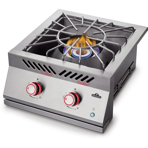 Napoleon 700-Einbau Power-Wokbrenner, Gaskocher (edelstahl, Mit Edelstahl-Deckel) 6 Napoleon 700-Einbau Power-Wokbrenner, Gaskocher (edelstahl, Mit Edelstahl-Deckel) – Bild 6