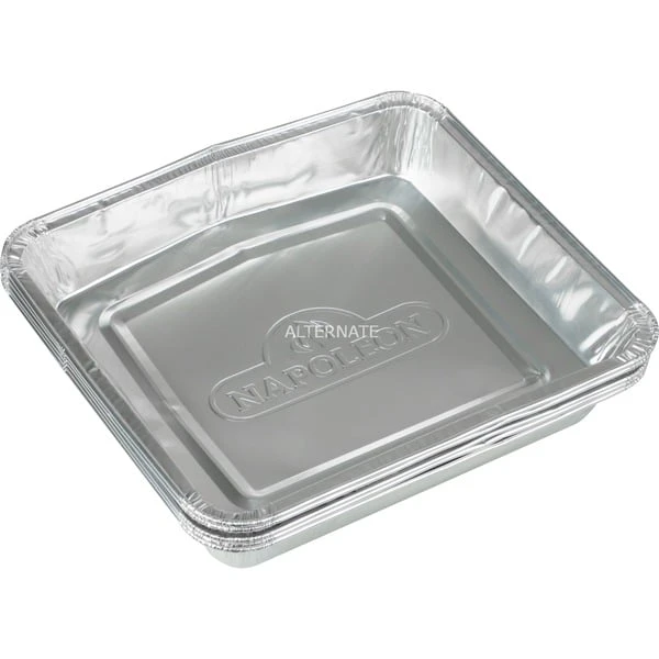 Napoleon Alu-Fettauffangschalen 16,5cm X 16cm Für TravelQ-Serie, Tropfschale