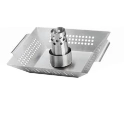 Napoleon Edelstahl Geflügelhalter & Gemüsekorb, Grillkorb